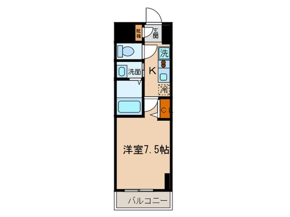 ファ－ニッシュ太平通の物件間取画像